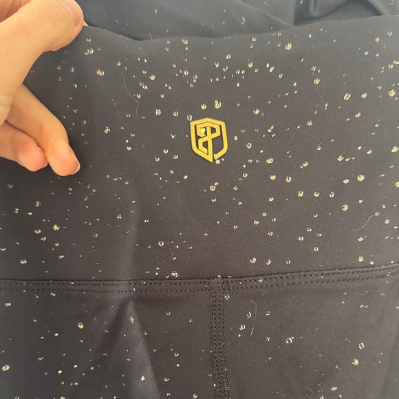 Born Primitive Black Sparkle Leggings and Matching Sports Bra - Women's - Picture 5 of 6